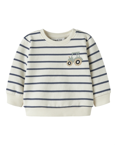Name it - NBMLarsbo Sweatshirt - Antique White